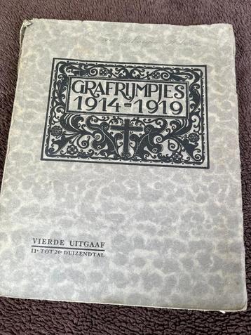 Grafrijmpjes 1914 - 1919 beschikbaar voor biedingen