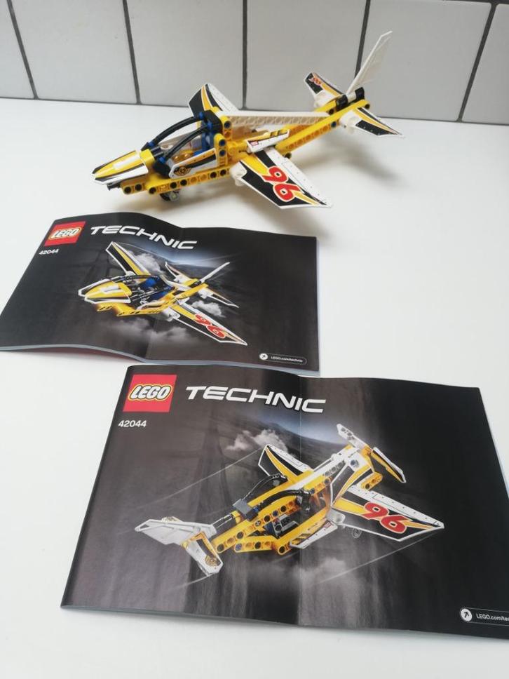 lego 42044 techniek display team jet, Kinderen en Baby's, Speelgoed | Duplo en Lego, Zo goed als nieuw, Lego, Complete set, Ophalen of Verzenden