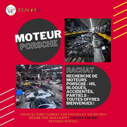 Recherche Moteurs pour voitures Porsche - Tous Types et Éta, Autos : Pièces & Accessoires, Moteurs & Accessoires, Pièces Oldtimer ou Ancêtre