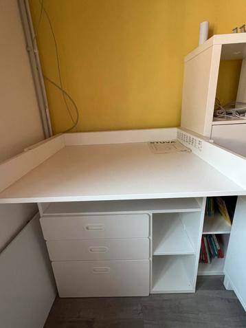 Stuva verzorgingstafel, Enfants & Bébés, Chambre d'enfant | Commodes & Armoires, 105 cm ou plus, Comme neuf, Enlèvement, Bord surélevé