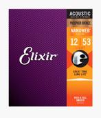 5 x nieuwe Elixir Nanoweb phosphor bronze light - .12-.53, Muziek en Instrumenten, Ophalen of Verzenden