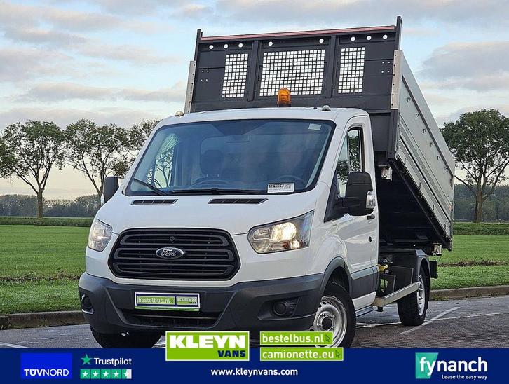 Ford TRANSIT 2.0 3-Zijdige Kipper NAP, Auto's, Bestelwagens en Lichte vracht, Bedrijf, ABS, Centrale vergrendeling, Ford, Diesel