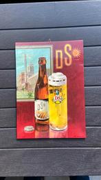 Vintage reclameplaat DS bier, Ophalen of Verzenden, Gebruikt