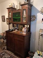 Antiek setje kast+tafel+5 stoelen, Antiek en Kunst, Ophalen