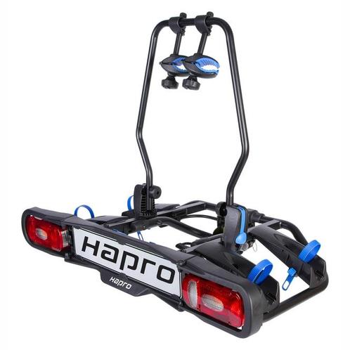 Nieuwe hapro atlas premium 2 fietsendrager, van 449 voor 249, Auto diversen, Fietsendragers, Nieuw, Trekhaakdrager, 2 fietsen