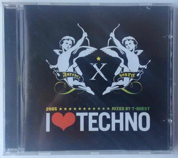 I love techno 2005 mixed by T-quest beschikbaar voor biedingen