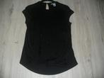 T-shirtje H&M maat XS, Kleding | Dames, T-shirts, H&M, Zwart, Ophalen of Verzenden, Zo goed als nieuw