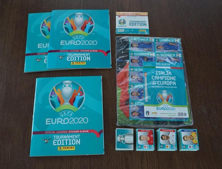 Panini UEFA Euro 2020 verzameling – Volledig album, Verzamelen, Stickers, Zo goed als nieuw, Sport, Ophalen of Verzenden