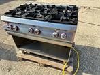 Te koop: Professioneel Gasfornuis Angelo Po – 6-pits, Elektronische apparatuur, Fornuizen, Ophalen, Zo goed als nieuw, Gas, 85 tot 90 cm