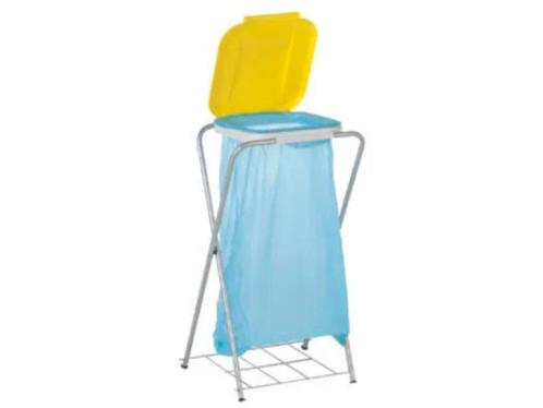 vuilniszakhouder, geel, nieuw, Huis en Inrichting, Woonaccessoires | Prullenbakken, Nieuw, Metaal, Ophalen
