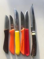 Set  keukenmessen (prijs/5stuks) (nr924), Huis en Inrichting, Keuken | Bestek, Ophalen of Verzenden, Zo goed als nieuw, Kunststof