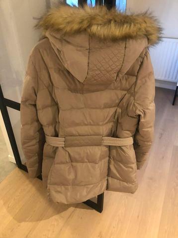 Veste doudoune beige 44