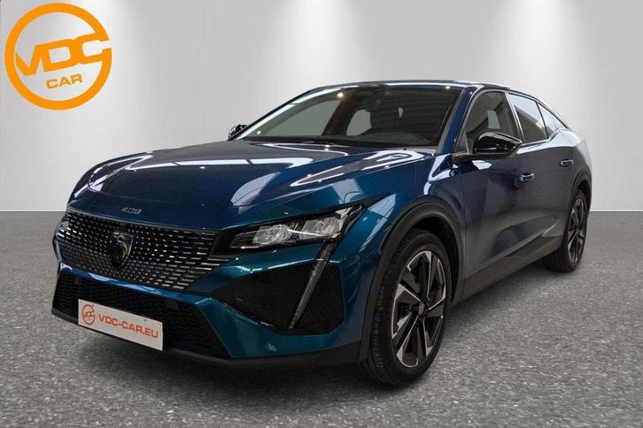 Peugeot 408 ALLURE, Autos, Peugeot, Peinture métallisée, Essence, Euro 6, Hatchback, 5 portes, Automatique, Bleu, Noir