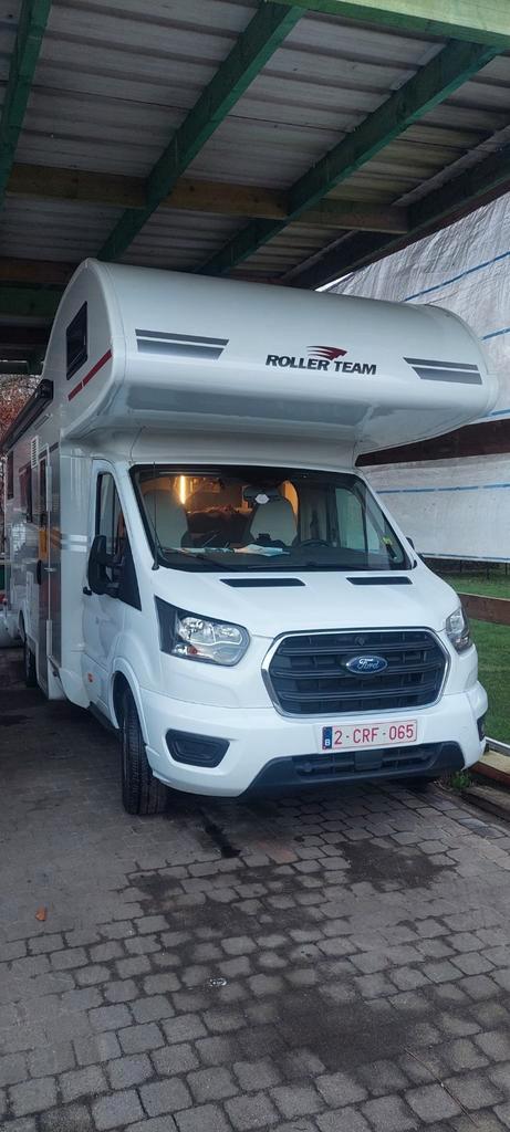 Ford rollerteam 284M 170hp, Caravans en Kamperen, Mobilhomes, Particulier, TV, Fietsendrager, Luifel, Ophalen