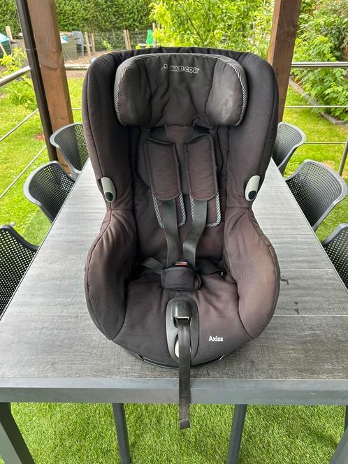 Maxi-Cosi Axiss autostoel (zwart), Kinderen en Baby's, Autostoeltjes, Gebruikt, Maxi-Cosi, 9 t/m 18 kg, Autogordel, Verstelbare rugleuning