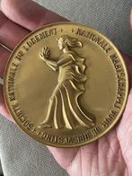 Bronzen grote medaille, Enlèvement