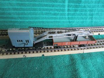 Marklin Wagon Grue 4611 + plateau 4503 (1957) beschikbaar voor biedingen