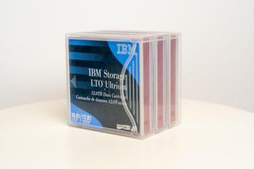 IBM LTO-8 tape, 12TB capaciteit (tot 30TB), ongebruikt beschikbaar voor biedingen