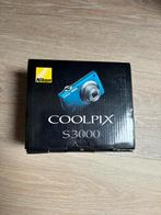 Nikon Coolpix S3000, Audio, Tv en Foto, Fotocamera's Digitaal, 12 Megapixel, 4 t/m 7 keer, Gebruikt, Ophalen of Verzenden