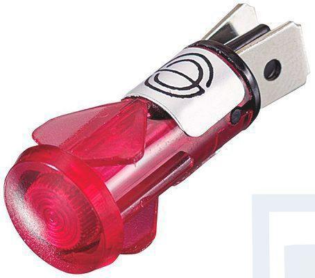 Volvo Controle lampje rood voor montage in dashboard e d 12, Auto-onderdelen, Dashboard en Schakelaars, Nieuw, Ophalen of Verzenden