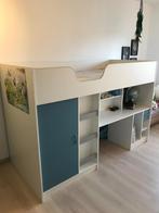 Hoogslaper met bureau, Kinderen en Baby's, Kinderkamer | Stapelbedden en Hoogslapers, Ophalen, Gebruikt, Hoogslaper