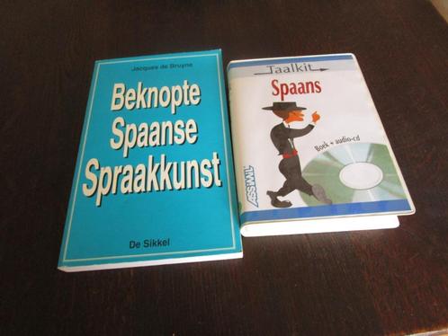Spaans taalkit  boek en audio cd /Spaanse  Spraakkunst, Hobby en Vrije tijd, Cursusmateriaal, Zo goed als nieuw, Taal en Studie