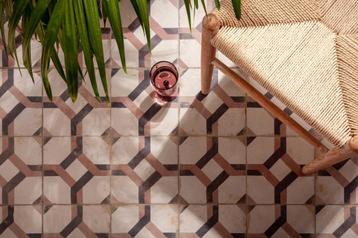 Vintage vloertegels - Peronda FS Farfalla violet - 45x45 cm beschikbaar voor biedingen