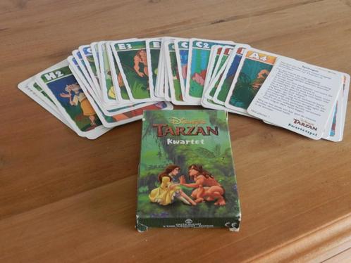 Jeu Tarzan Disney Quartet, Collections, Disney, Comme neuf, Enlèvement ou Envoi