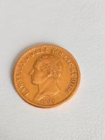 Gouden 20 lire 1828 Italië, Postzegels en Munten, Munten | Europa | Niet-Euromunten, Ophalen of Verzenden