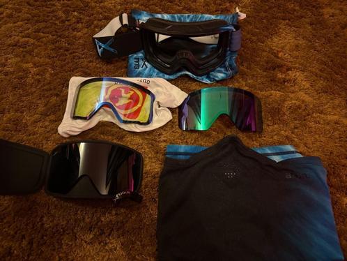 Anon M3 Skibril (+2 extra glazen/MFI mask), Sport en Fitness, Skiën en Langlaufen, Gebruikt, Kleding, Overige merken, Ophalen