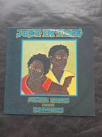 JUSTIN HINES & DOMINOES "Just in Time" reggae LP (1979) Tops, Cd's en Dvd's, Ophalen of Verzenden, Zo goed als nieuw, 12 inch