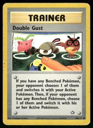 Double Gust 100/111 - Neo Genesis (EX) beschikbaar voor biedingen