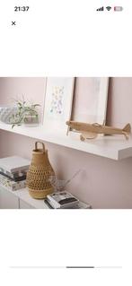 Lack wandplank 190cm (10 stuks) en 110cm (5 stuks) wit, Ophalen, Gebruikt