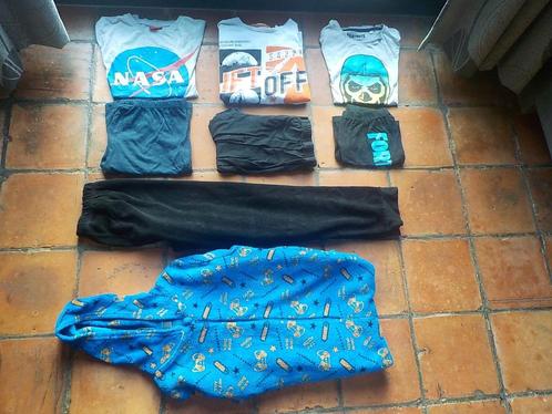 pakket jongens pyjama´s onesie maat 146 146/152 158, Kinderen en Baby's, Kinderkleding | Maat 146, Gebruikt, Jongen, Nacht- of Onderkleding