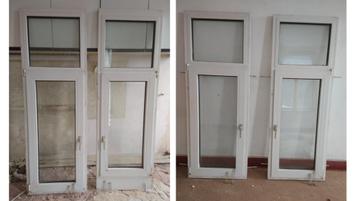 4 fenêtres PVC double vitrage