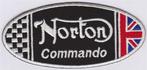 Norton Commando stoffen opstrijk patch embleem #6, Motoren, Accessoires | Overige, Nieuw