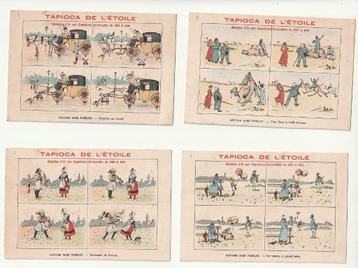 Serie 17 chromos Tapioca Etoile Expos Universelles 1899-1900 beschikbaar voor biedingen