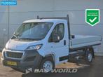 Peugeot Boxer 140PK Open Laadbak Euro6 Airco Cruise Pickup P, Auto's, Bestelwagens en Lichte vracht, Voorwielaandrijving, Gebruikt