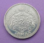 1934 20 frank NL Albert PA, Postzegels en Munten, Verzenden, Zilver, Losse munt