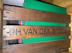 Houten bierbak PH. VAN DEN STOCK, Verzamelen, Ophalen, Gebruikt