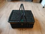 Retro picknickmand, Hobby en Vrije tijd, Picknickmanden, Ophalen, Zo goed als nieuw