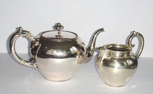 Antiek zilveren 835 koffie/thee set C.J. Begeer, 1886., Antiek en Kunst, Antiek | Zilver en Goud, Zilver, Ophalen of Verzenden