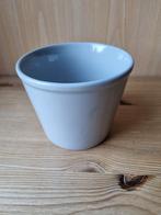 Bloempot Ikea Grijs 12,5cm, Enlèvement ou Envoi, Moins de 25 cm, Rond, Comme neuf