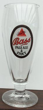 bier brouwerij glas Bass op voet Pale Ale Stout Lamot Mechel, Verzamelen, Ophalen of Verzenden, Zo goed als nieuw