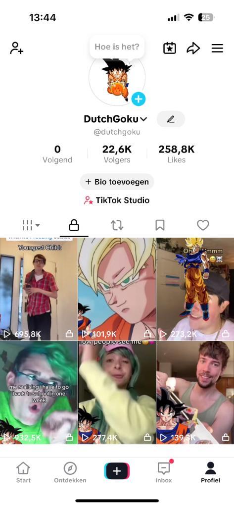 TikTok Account 22K Volgers (Internationaal publiek), Tickets en Kaartjes, Overige Tickets en Kaartjes