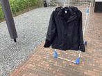 Mooie regenjas xl (zgan!), Quechua, Zwart, Maat 56/58 (XL), Ophalen of Verzenden