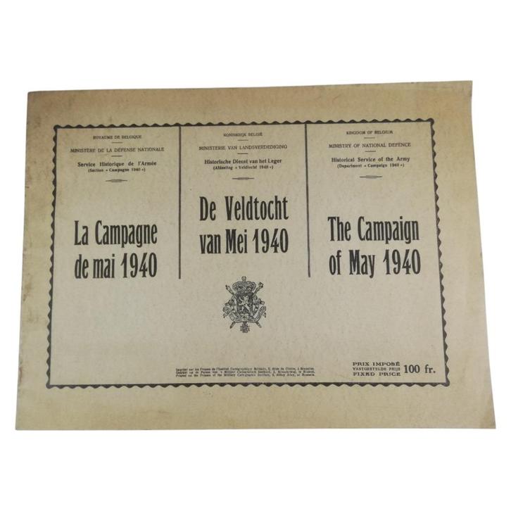 De veldtocht van Mei 1940, Verzamelen, Militaria | Tweede Wereldoorlog, Landmacht, Boek of Tijdschrift, Ophalen of Verzenden