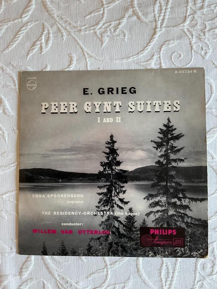 vinyl E. Grieg, Cd's en Dvd's, Vinyl | Rock, Gebruikt, Overige genres, Overige formaten, Ophalen of Verzenden