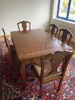 Eettafel met 6 stoelen, Ophalen, Gebruikt, Klassiek, Eikenhout