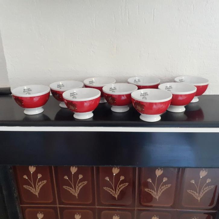 Douwe Egberts kommetjes, Antiek en Kunst, Antiek | Servies los, Ophalen of Verzenden